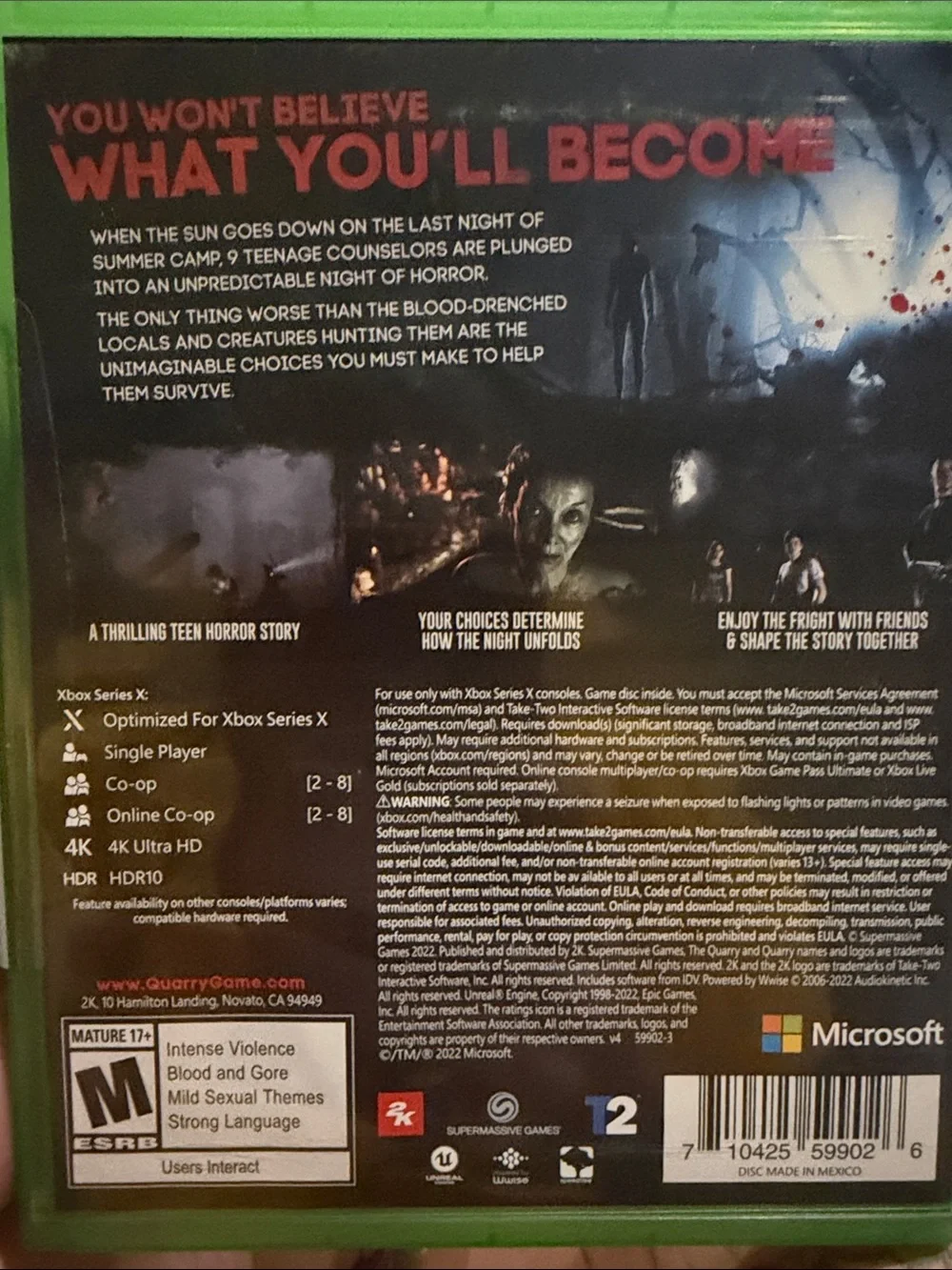 Watch Dogs: Legion & The Quarry Xbox One/Xbox Series X Game - Black, Green - Picture 8 of 11